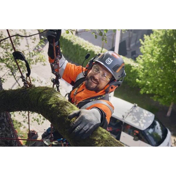 Elmetto forestale Husqvarna Arborist spire vent+visiera Clear